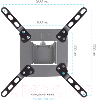 Адаптер для кронштейна Kromax Adapter-200