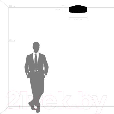 Потолочный светильник Lightstar Faraone 701021