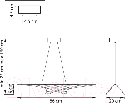 Потолочный светильник Lightstar Varese 731313