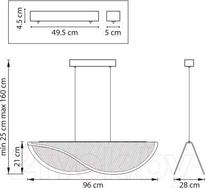 Потолочный светильник Lightstar Varese 731403