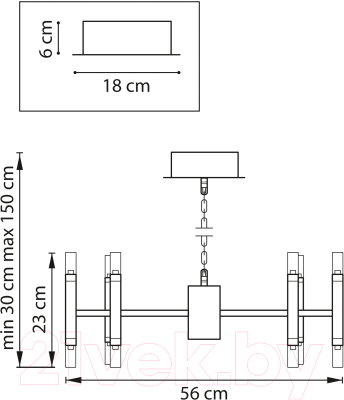 Люстра Lightstar Iris 734247