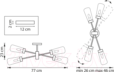 Светильник Lightstar Crotone 690643