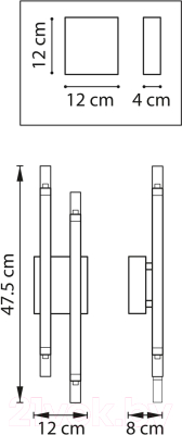 Бра Lightstar Iris 734647