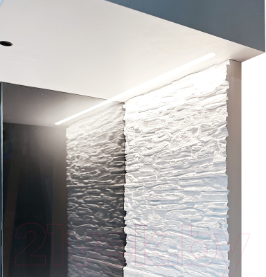 Каминокомплект Смолком Madison V42 + Vision 42 LED (бьянко белый)