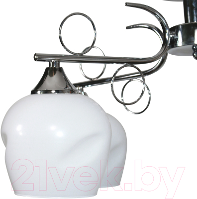 Люстра Элетех 21280-3/5 НПБ 01-5х60-158 Е27/ 1005405183 (хром)