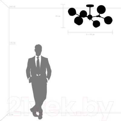 Люстра Lightstar Beta 785063