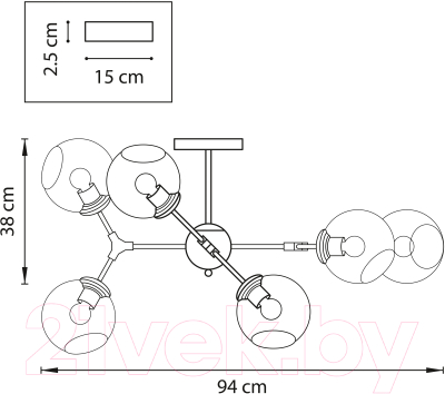 Люстра Lightstar Beta 785063