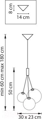 Люстра Lightstar Sferetta 801030