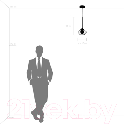 Потолочный светильник Lightstar Vetro 801202