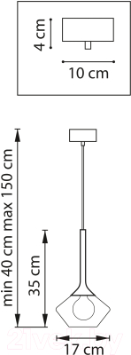 Потолочный светильник Lightstar Vetro 801202