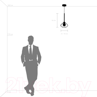 Потолочный светильник Lightstar Vetro 801203