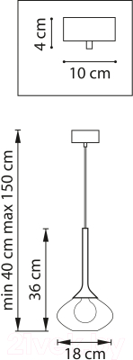 Потолочный светильник Lightstar Vetro 801203
