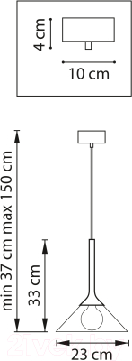Потолочный светильник Lightstar Vetro 801204