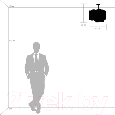 Люстра Lightstar Nubi 802037