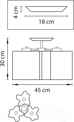 Люстра Lightstar Nubi 802037