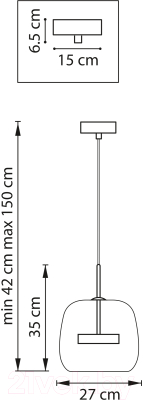 Потолочный светильник Lightstar Cupola 804018