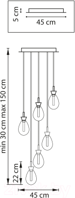 Люстра Lightstar Colore 805169