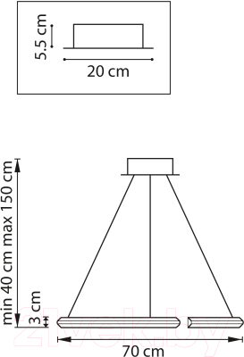 Потолочный светильник Lightstar Virata 814213