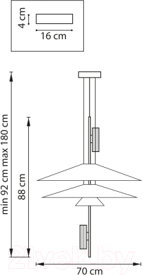 Потолочный светильник Lightstar Viola 814531