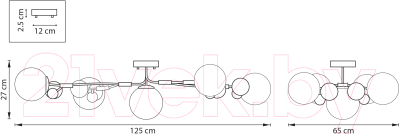 Люстра Lightstar Croco 815553