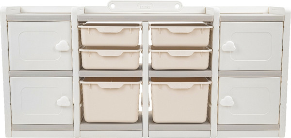 Стеллаж игровой Pituso Simple / YYS806-2-grey