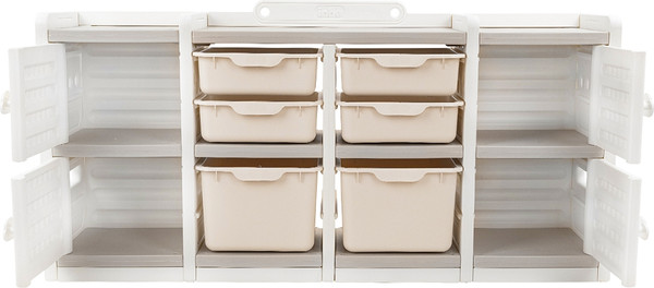 Стеллаж игровой Pituso Simple / YYS806-2-grey