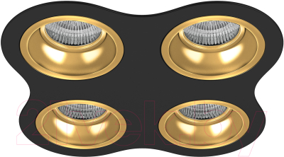 Комплект точечных светильников Lightstar Domino / D64703030303 - фото