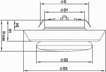 Анемостат Vents А 125 ВР