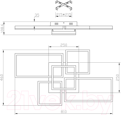 Люстра ESCADA Arcade 10225/5LED