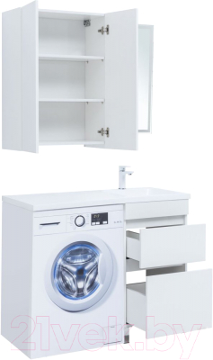 Тумба под умывальник Aquanet Вега 48 / 329123