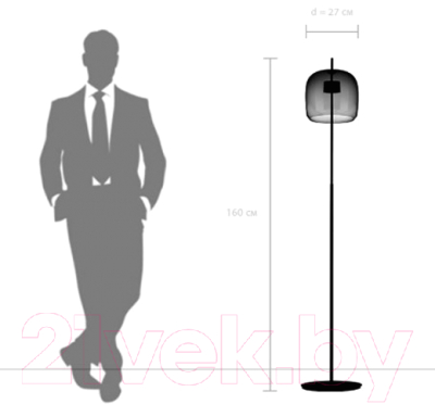Торшер Lightstar Cupola 804718