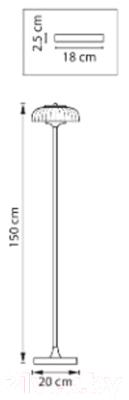 Торшер Lightstar Acrile 738773