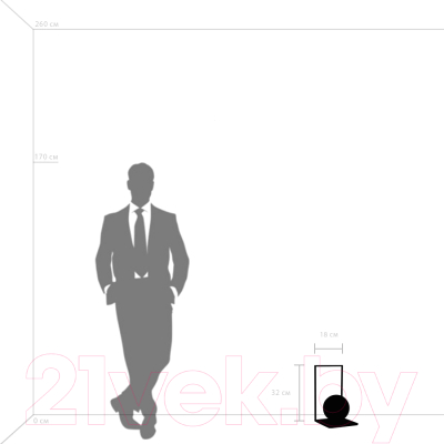 Прикроватная лампа Lightstar Globo 803910