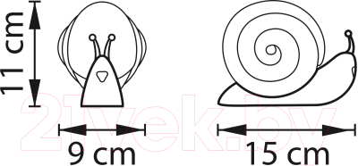 Прикроватная лампа Lightstar Alfa 745923