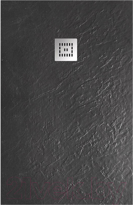 Душевой поддон BelBagno TRAY-MR-UNO-AH-120/90-35-NERO-CR - фото