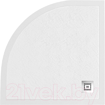 Душевой поддон BelBagno TRAY-MR-UNO-R-80-550-35-W-CR - фото