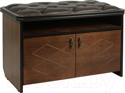 Банкетка Мебелик Патриция 2 каретная стяжка - фото