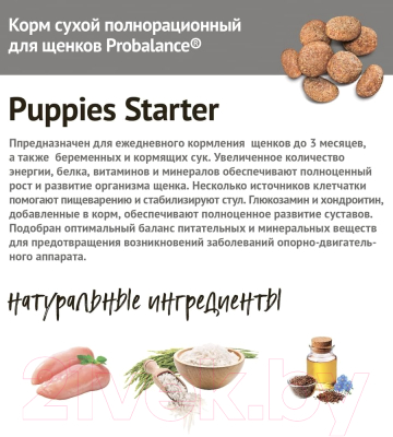 Сухой корм для собак ProBalance Starter