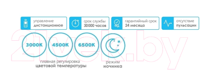 Потолочный светильник Leek Aris 90W Black / LE061205-021