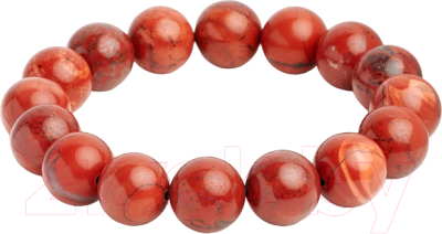Браслет Wolves Яшма красная 40561 - фото
