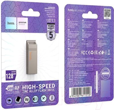 Usb flash накопитель Hoco UD13 USB3.2 128Gb