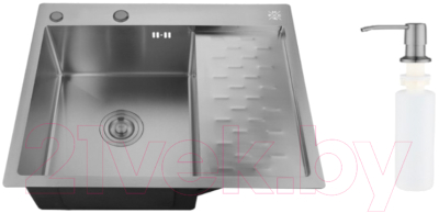 Мойка кухонная РМС MRK-6350BL-L - фото