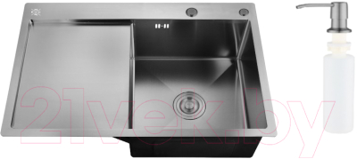 Мойка кухонная РМС MRK-7851BL-R - фото