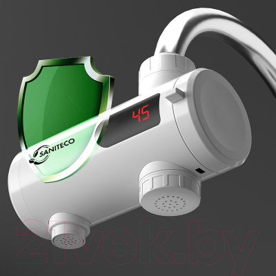 Проточный водонагреватель Saniteco WM-004 (белый)