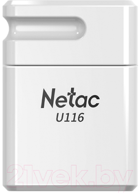 USB flash накопитель Netac U116 USB2.0 4GB (NT03U116N-004G-20WH) - фото