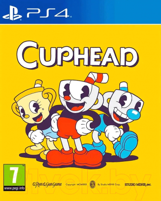 Игра для игровой консоли PlayStation 4 Cuphead - фото