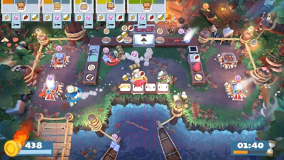 Игра для игровой консоли PlayStation 4 Overcooked + Overcooked 2