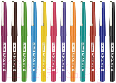 Набор капиллярных ручек Luxor Iconic М / 15800 F/12 BC - фото