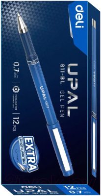 Набор гелевых ручек Deli Upal EG11-BL-P - фото