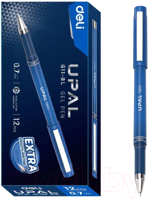 Набор гелевых ручек Deli Upal EG11-BL-P